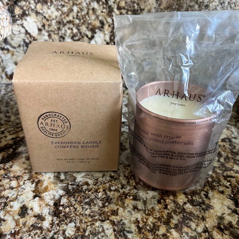 Arhaus Evergreen Candle